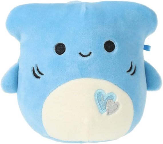 Squishmallows 4.5 Valentines Nitro The Shark with Hearts – Buysquishmallows