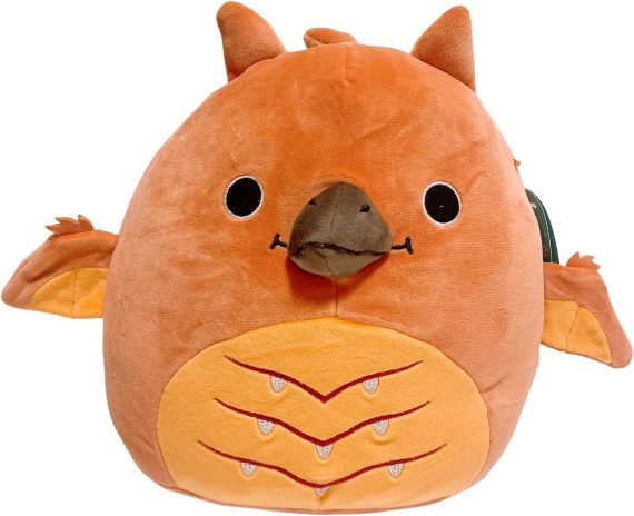 Squishmallows Kellytoy Godzilla Plush Toy (8/” Rodan), Brown, 8 Inch ...